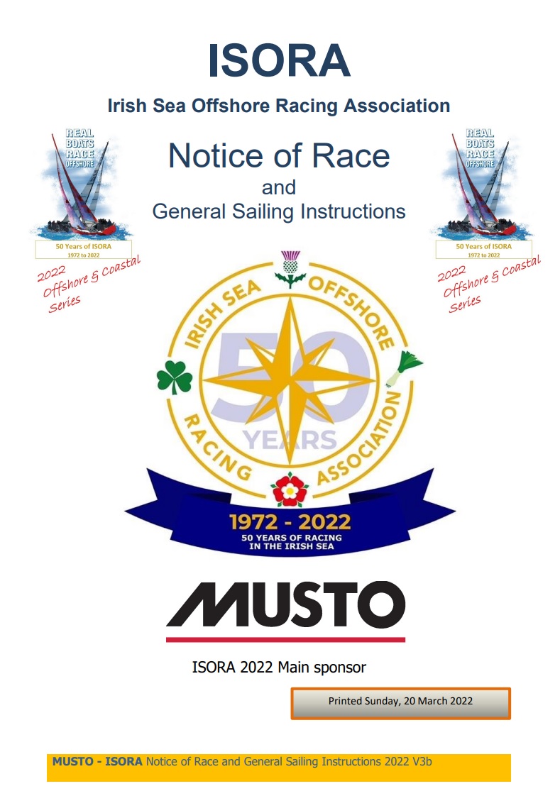 Notice of Race 2022