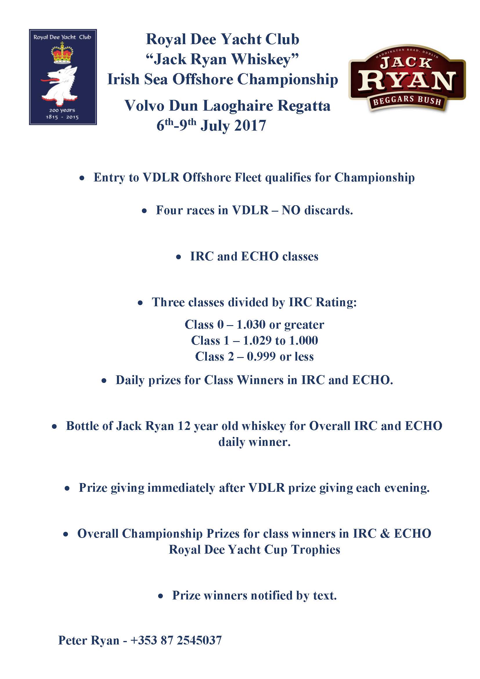 Royal Dee Yacht Club   flyer